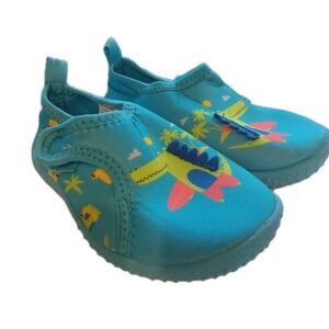 NEOPRENE SZ 5/6 LILY & DAN ALLIGATOR CROCODILE TODDLER CHILD SLIP ON WATER SHOES